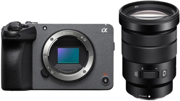 Sony fx 30 with 18 - 105 mm